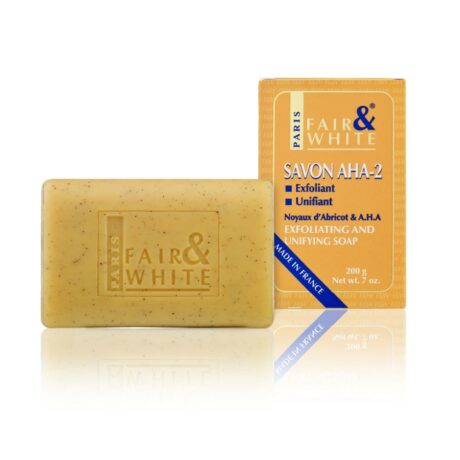 fair and white exfoliating soap