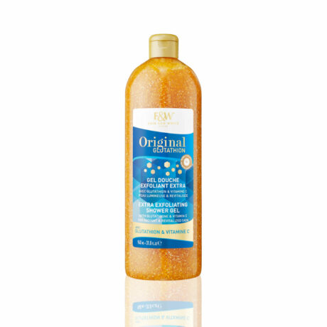fair and white exfoliating shower gel
