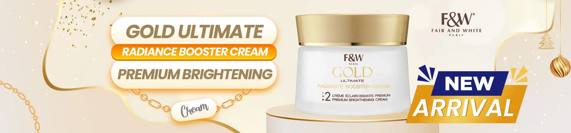 gold premium brightening cream